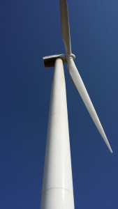 Turbine  Blade Cleaning by FairWind Renewable Energy Services, llc before image